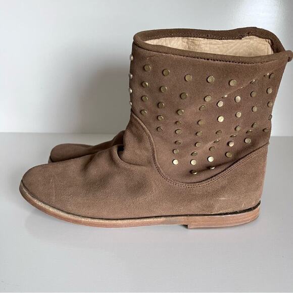 Beek Studded Junco Suede Ankle Boots - Picture 5 of 13